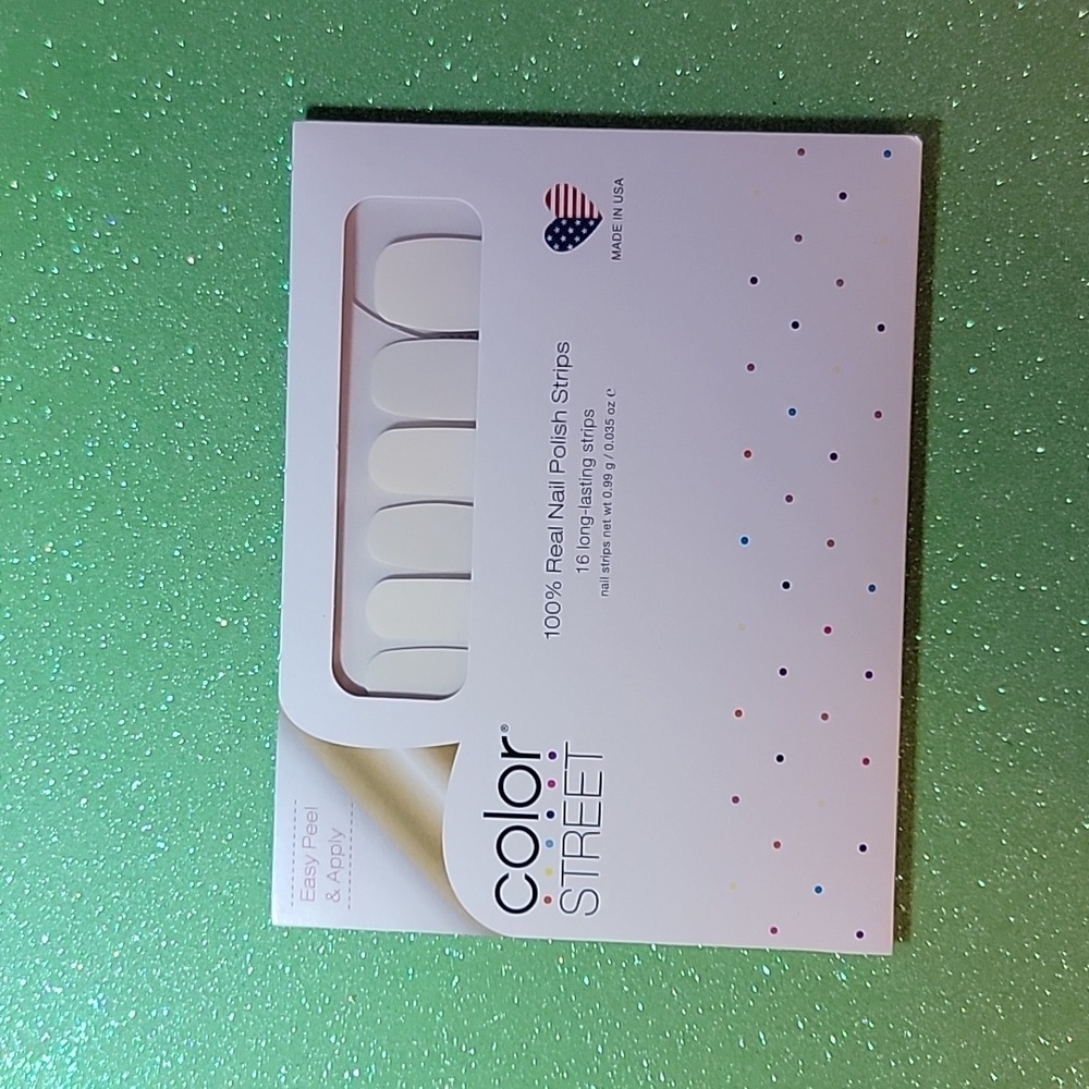 Color Street Real Nail Polish Strips Swiss and Tell